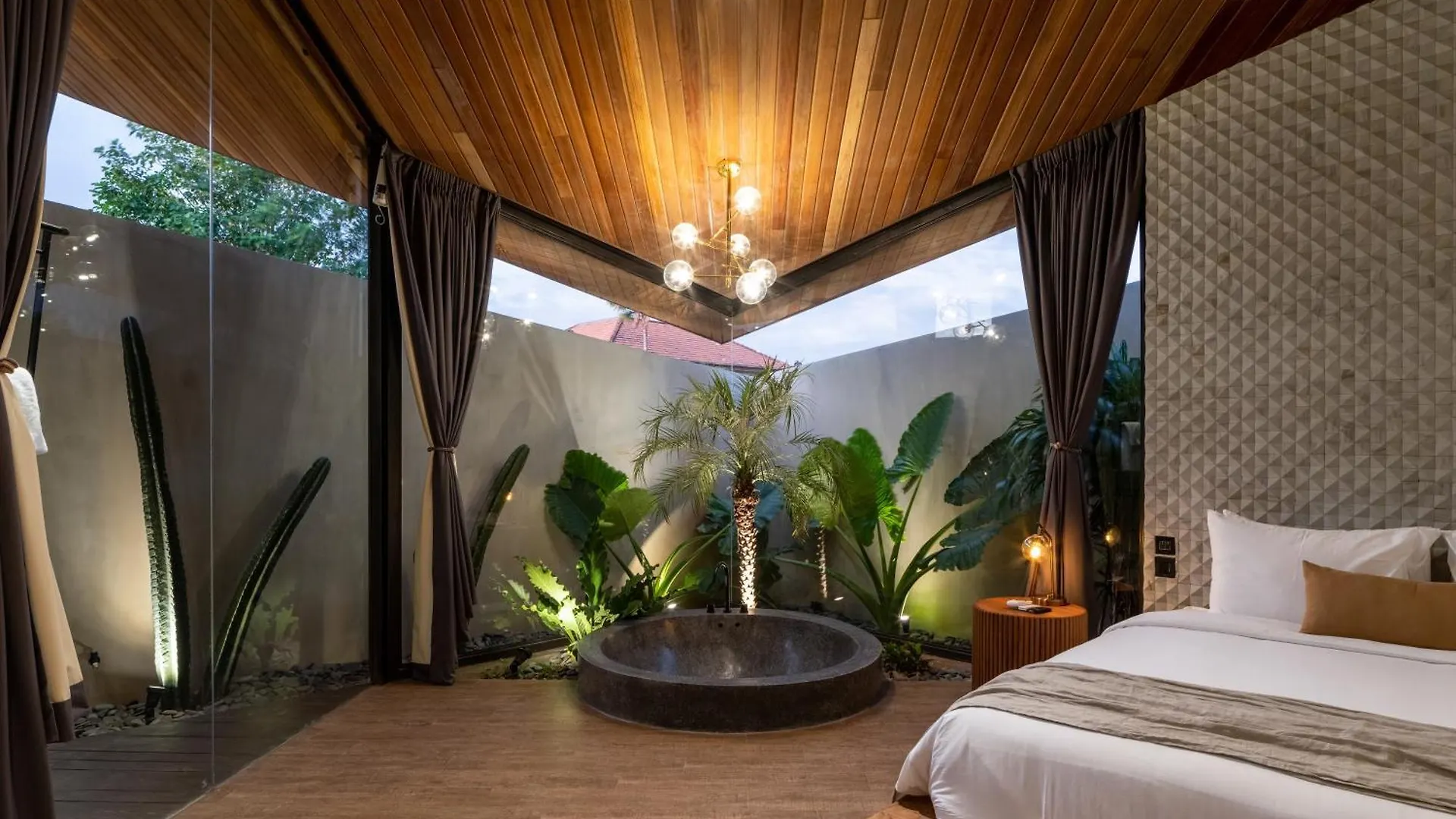 House Of Winds Complex - Lush 9Br Exotic Oasis 3X3Br Villas In Canggu Kerobokan   Kerobokan (Bali)
