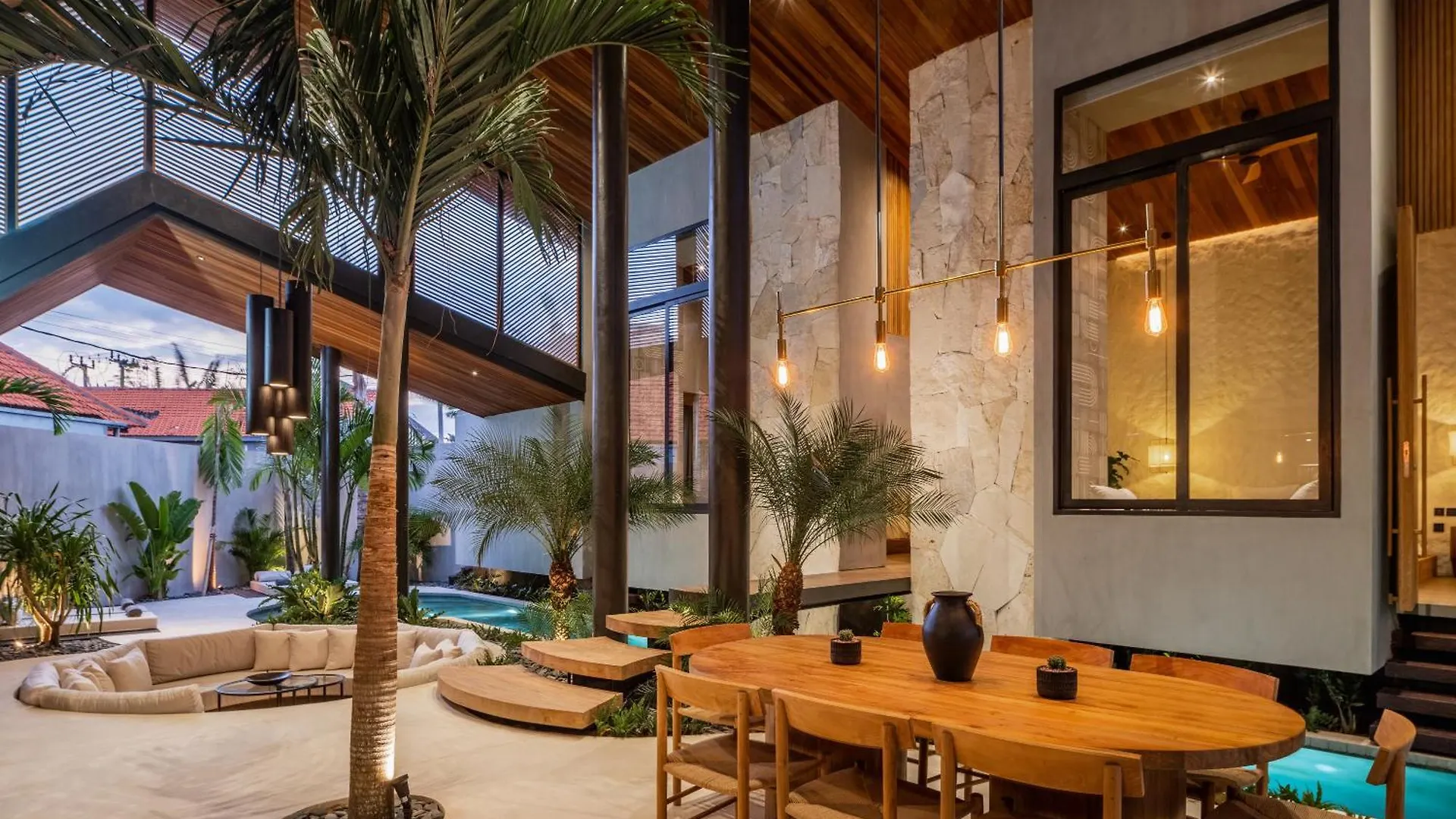 House Of Winds Complex - Lush 9Br Exotic Oasis 3X3Br Villas In Canggu Kerobokan
